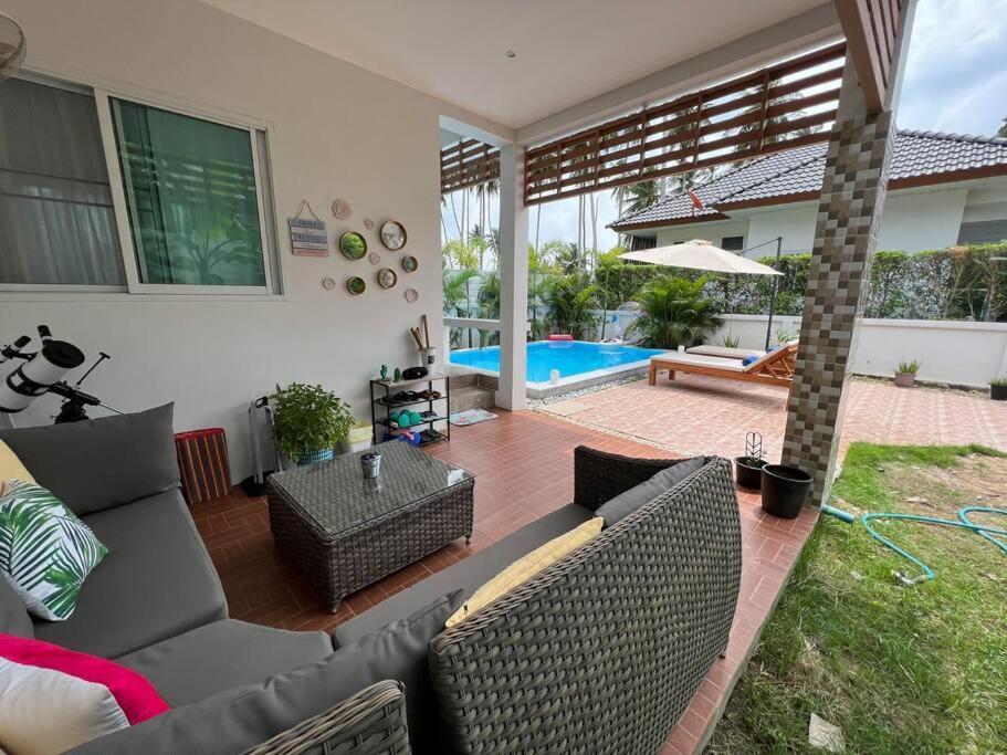 Holiday House Near Lamai With Swimming Pool. 2 Bedrooms Amphoe Koksamui Екстер'єр фото